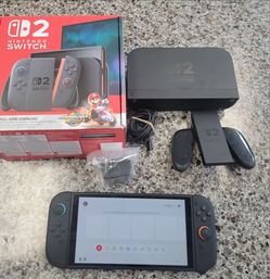 NINTENDO SWITCH TWO W BOX