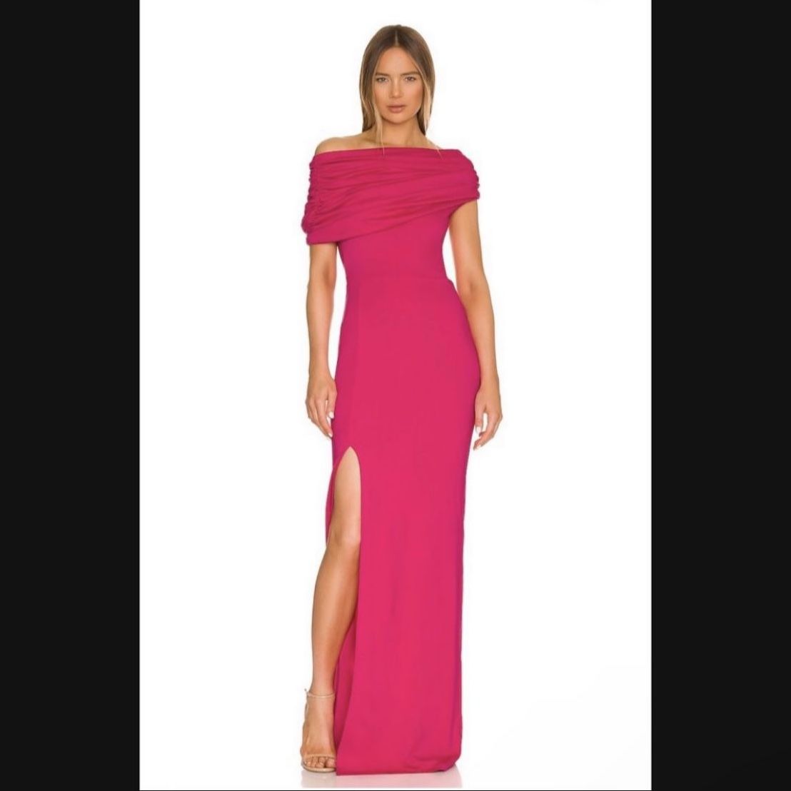 revolve pink dress Best Bow Midweight sequin fabric A pink moment for every