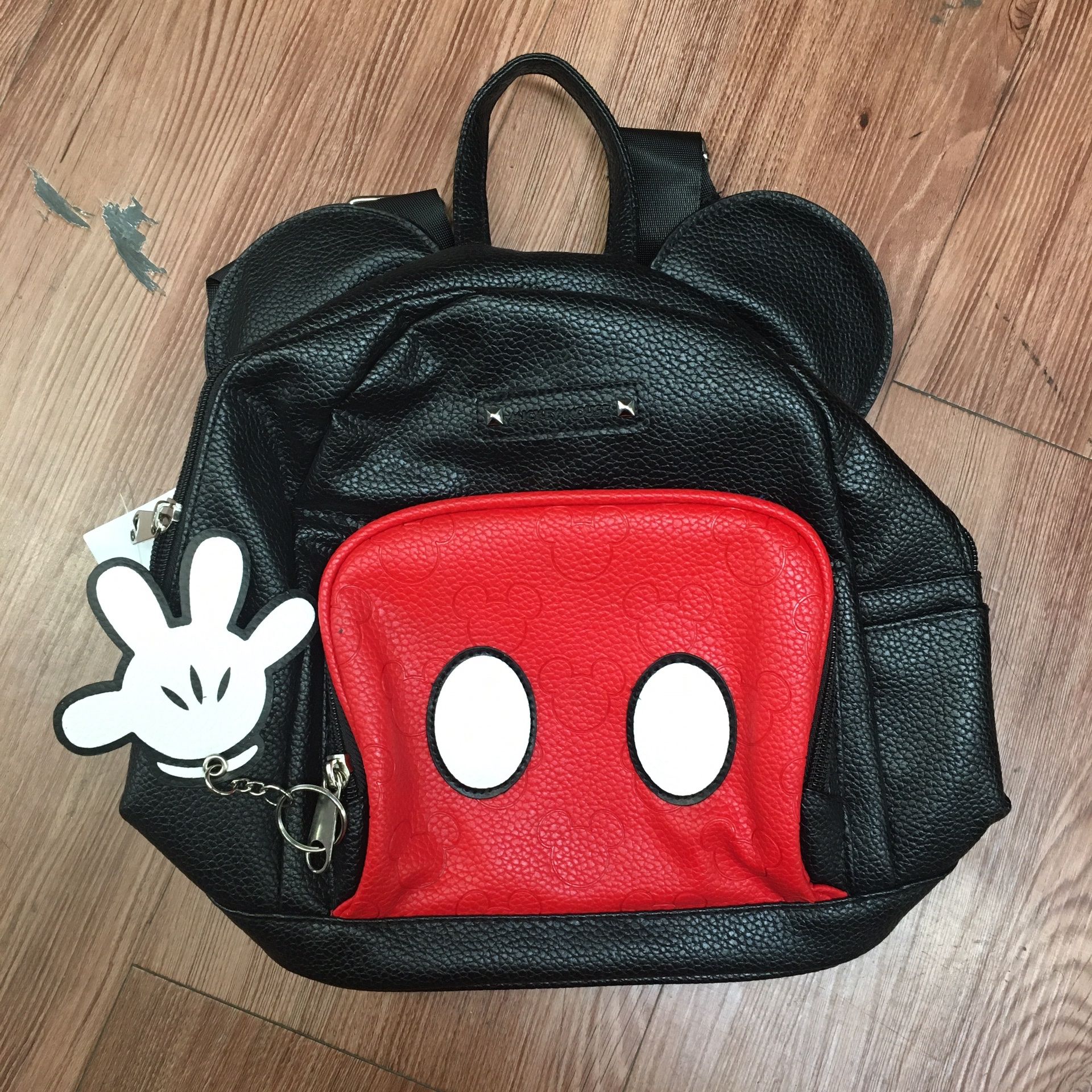 NWT Kids faux leather backpack