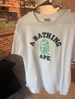 A Bathing Ape BAPE College Logo T-Shirt XL