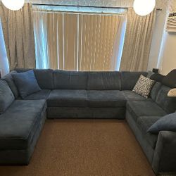 Light Gray Cloud Sectional 