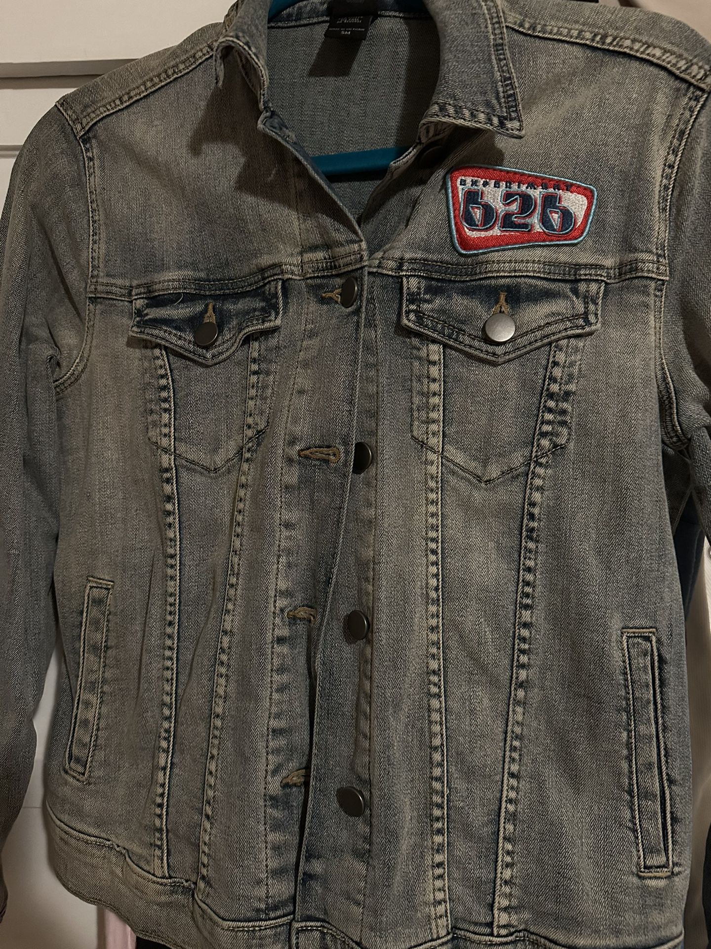 disney stitch jean jacket 