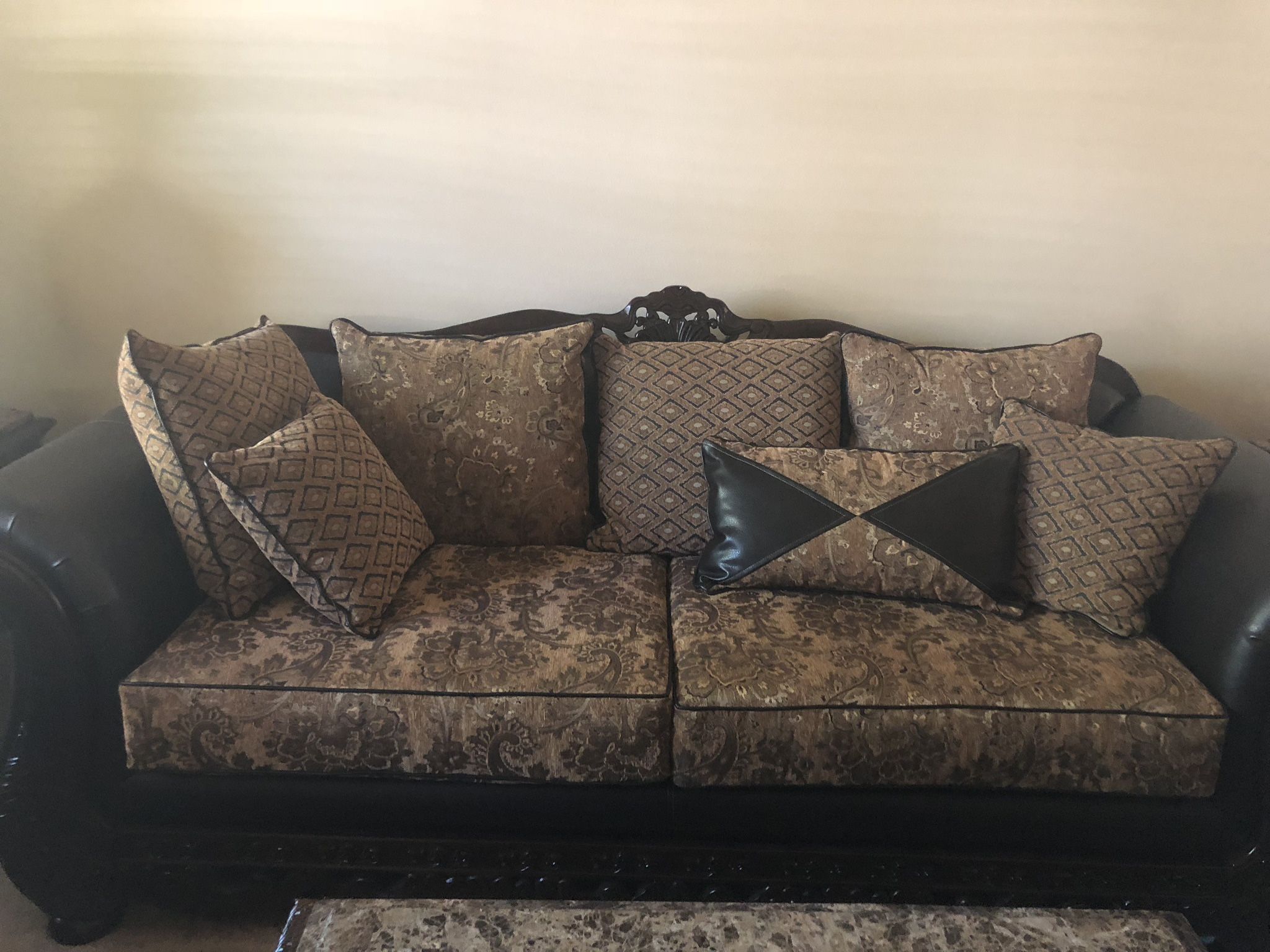 Coach And 2 Loveseats