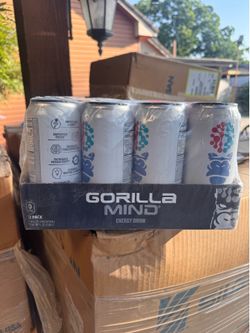 gorilla mind energy. 12pack. 16oz