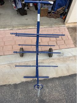 Folding Electrical Wire Cart