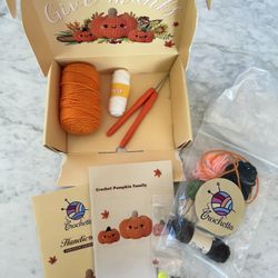 Pumpkin Crochet Kit *brand New*