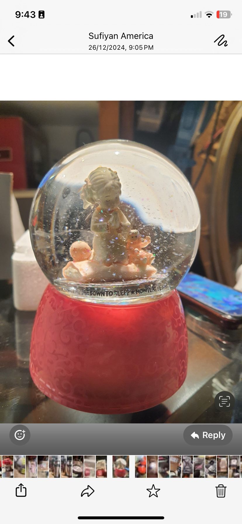 Snow Globe Toy Kids Game