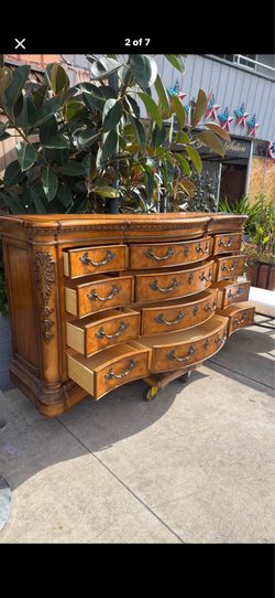 Beautiful solid wood 12 Drawers Dresser