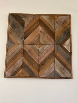 Wood wall decor