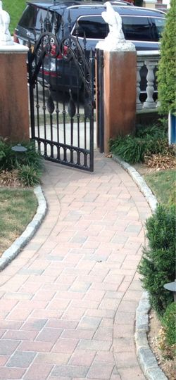 Wrought Iron Entry Gates