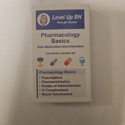 Flash Cards RN/LVN (Pharmacology) 