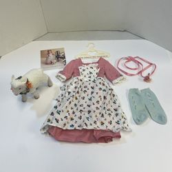 Vtg Pleasant Company American Girl Felicity Birthday Story Outfit Accessory Lot