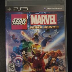 PS3 Game- LEGO MARVEL SUPER HEROES