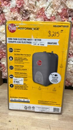 Rheem Performance 2.5 Gal. 120-Volt Plug-In MiniTank Point of Use Electric Water Heater with 6-Year Warranty