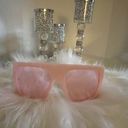 Pink Oversized Glasses