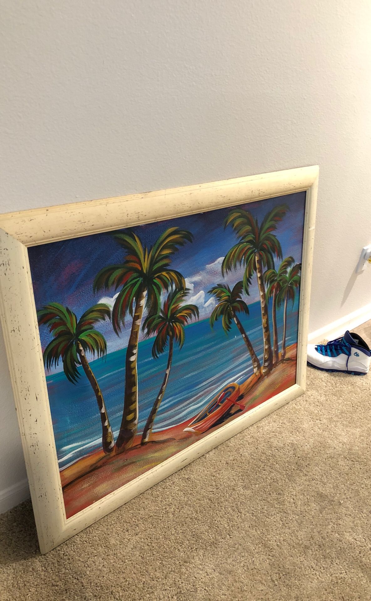 Beach Island Oasis Painting