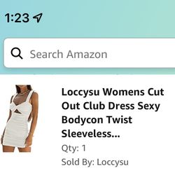 NEW White Cutout Bodycon Mini Dress