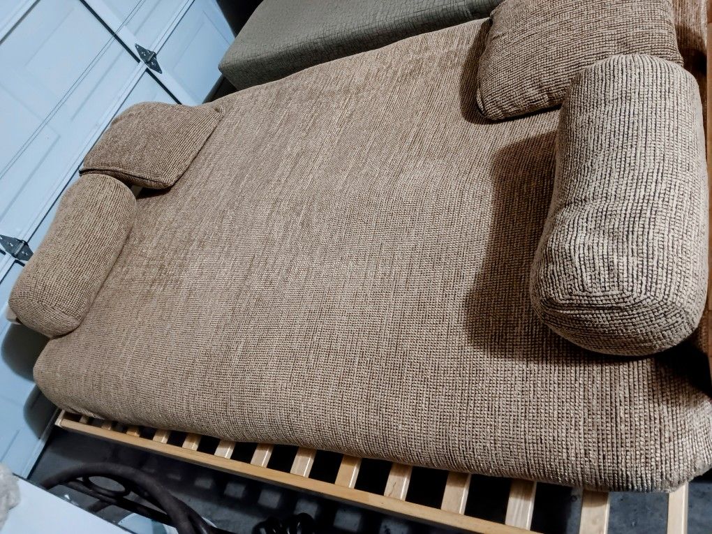 Nice Light Wood Futon Couch Bed