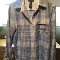 Lauren Ralph Lauren vintage women’s wool plaid shirt  size M