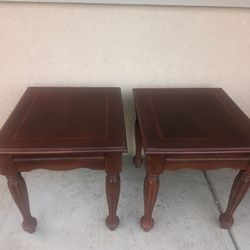 Solid Wood Nightstands Side End Tables
