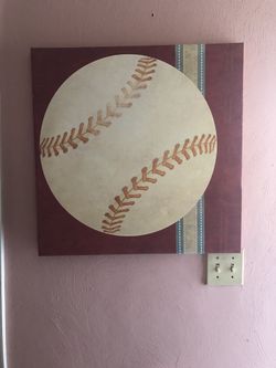 Framed canvas art