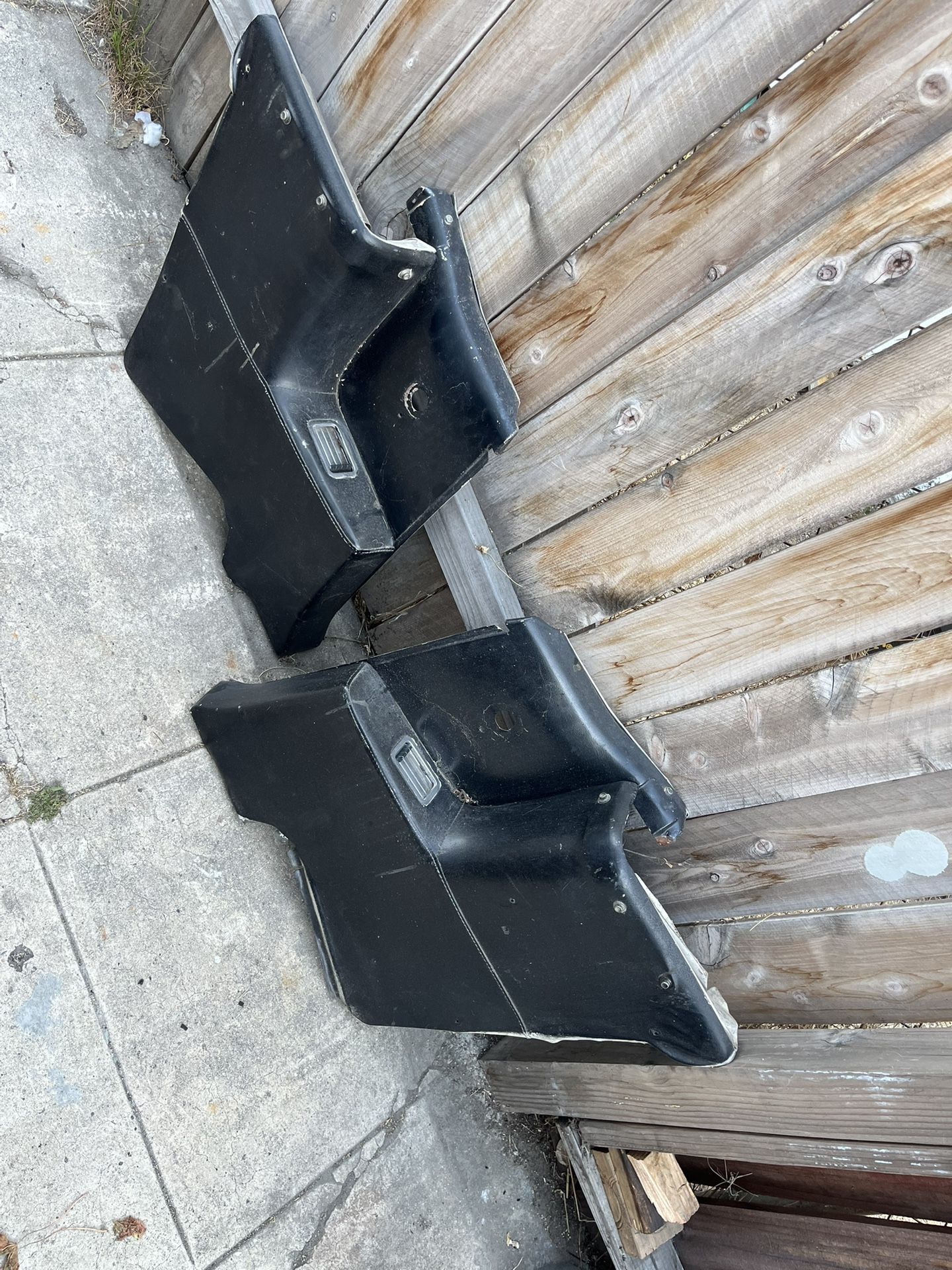 1965 66 Mustang Convertible Rear Inner Door Panels
