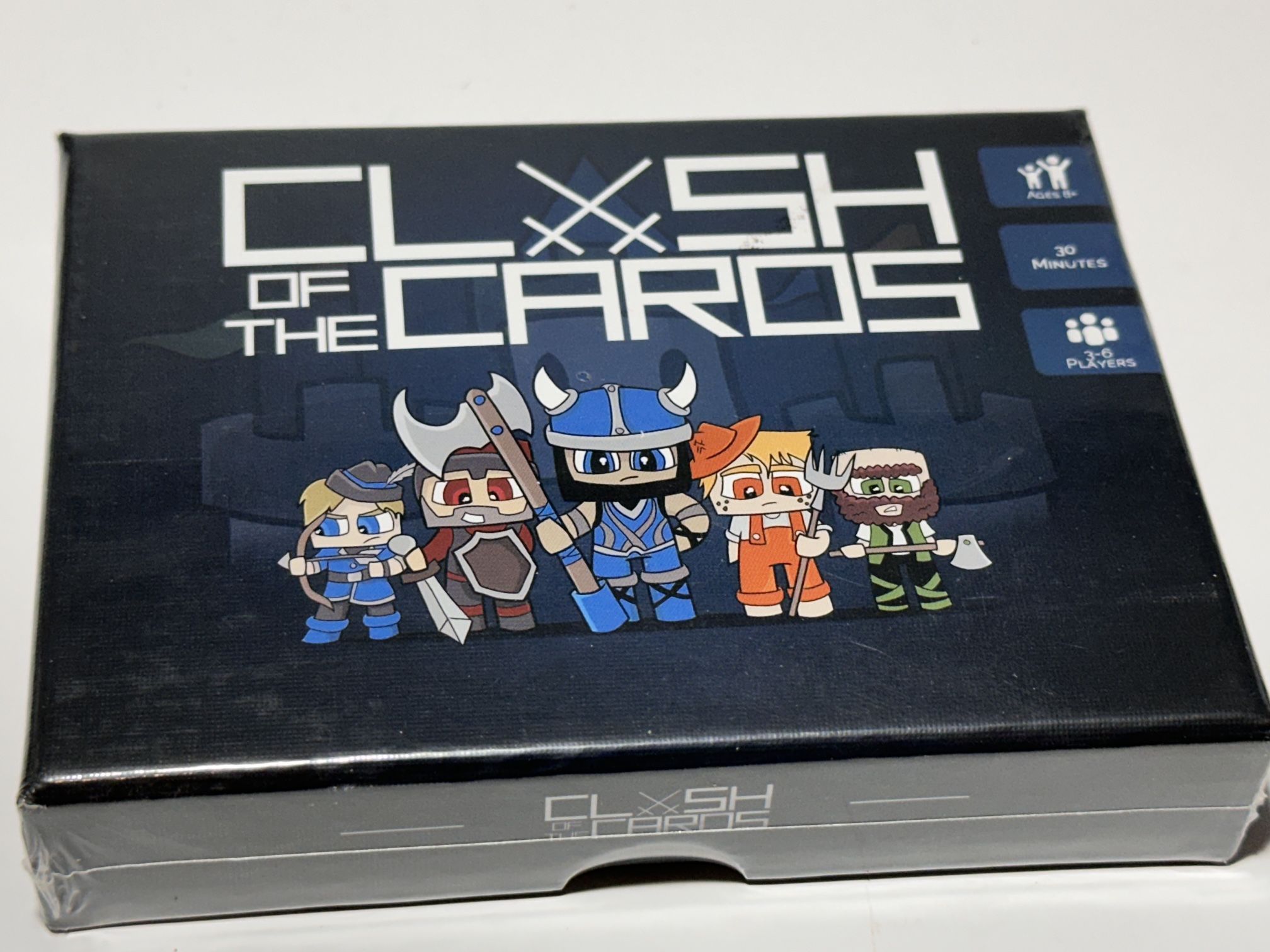 NEW & SEALED Clash of The Cards 30 min card game - fun for adults teens and kids