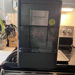 Frigidaire Gallery 33lb Nugget Ice Maker Black with Stainless Trim