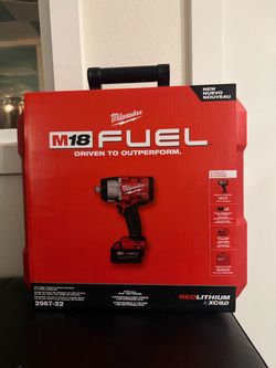 Milwaukee M18 FUEL 18V Lithium-Ion Brushless Cordless High-Torque 1/2 in Impact Wrench w/Friction Ring Kit