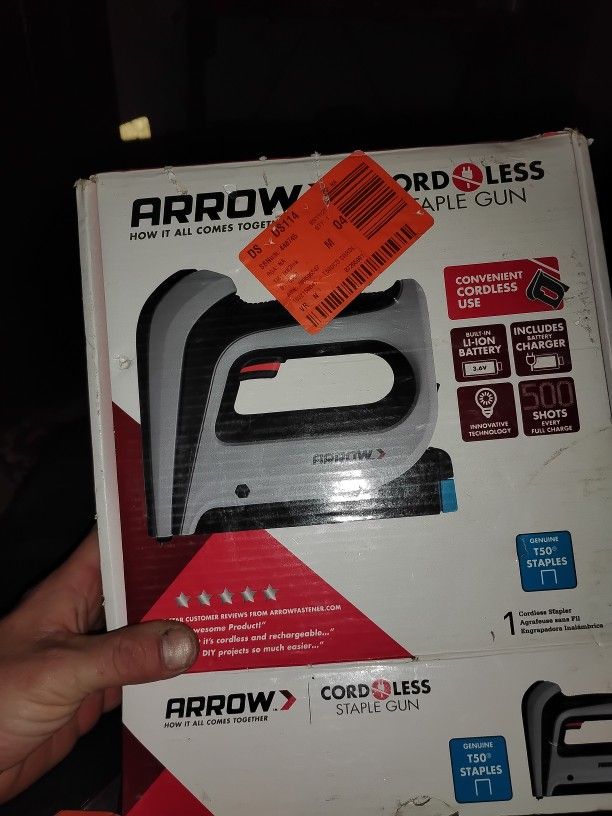Arrow Cordless Staple/Nail Gun