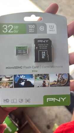 PNY Elite 32GB microSDHC Flash Card