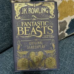 Book- Fantastic Beast And Where To Find Them
