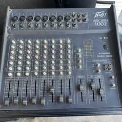 Peavey Unity 1002-8 8 Channel Stereo Mixer PA