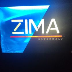 1993 Vintage Zima Mirrored Clear Malt Light 