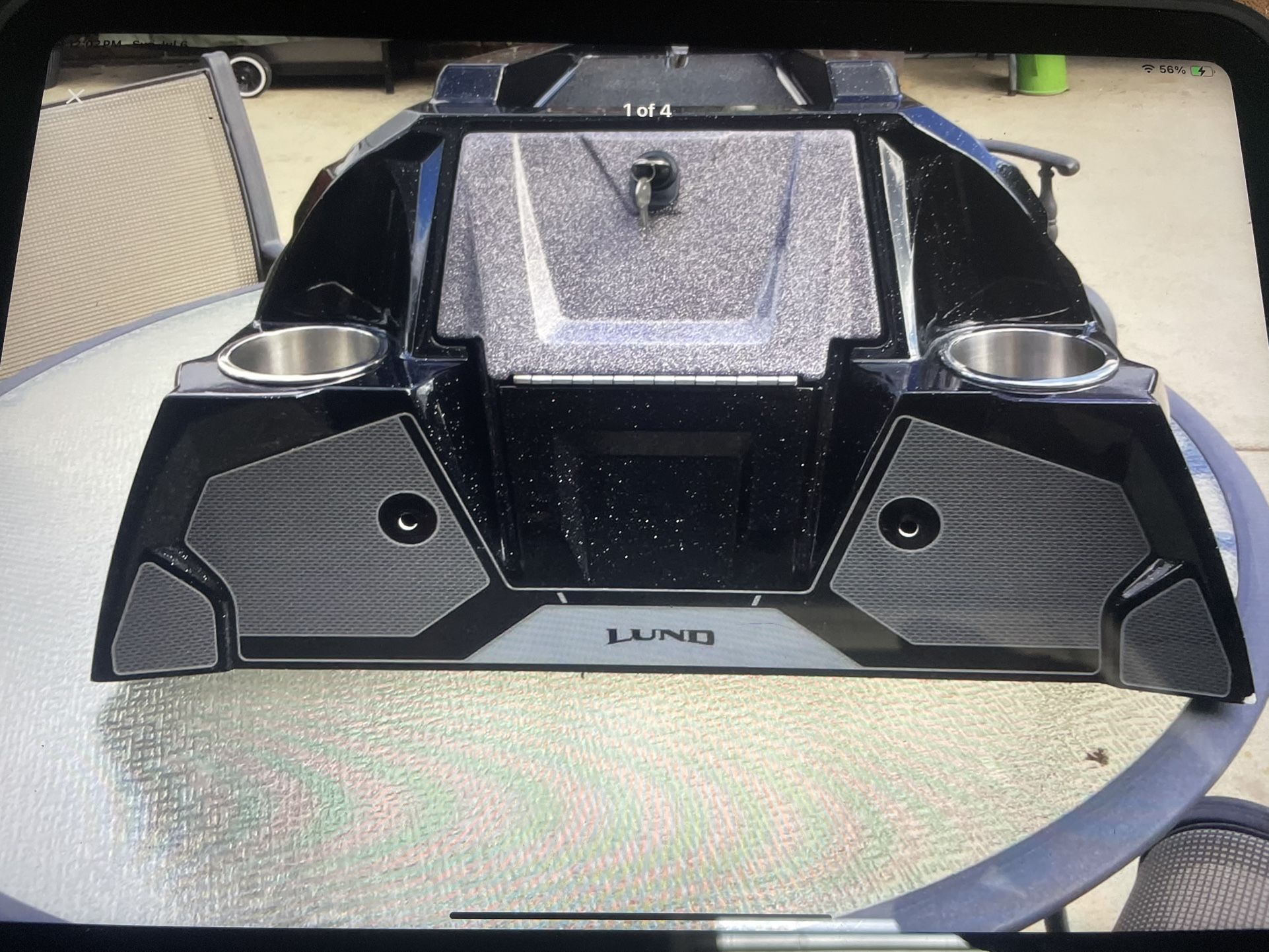 Lund Boat Pro V Bass Side Console