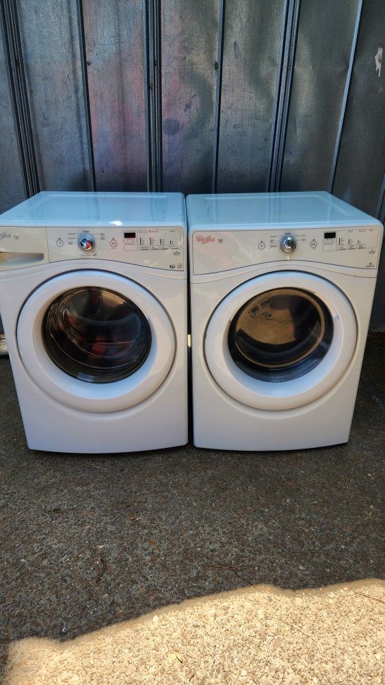 Whirlpool Washer And Dryer