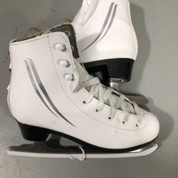 White Lake Placid Cascade figure skates for girls.