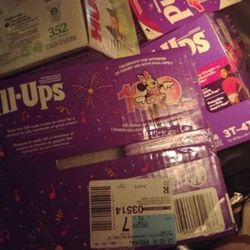 3t-4t Diaper And Clothes Bundle