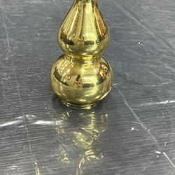 Small Authentic Chinese Vase Solid Brass 