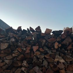 Dry Split Almond Mix Firewood!!!Ready Too Burn Seasoned Wood!!!