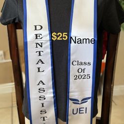 Custom Graduation Stole