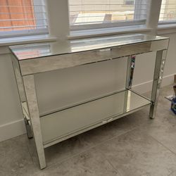 Mirror Console Table