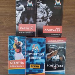 MARLINS BASEBALL ⚾️ BOBBLEHEADS SOLD SEPARATELY OR IN LOTS 
