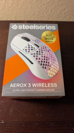 SteelSeries Aerox 3 Wireless - Super Light Gaming Mouse - Snow