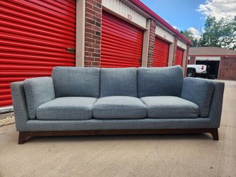 Article 83" Ceni Sofa (Aquarius Aqua) *Delivery Available*