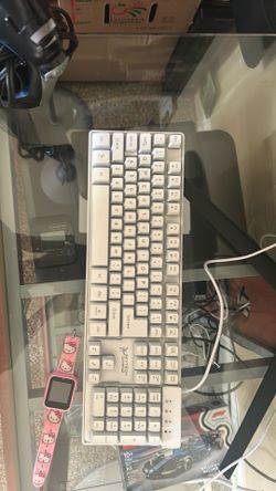 Sky, tech, gaming, keyboard, and mouse