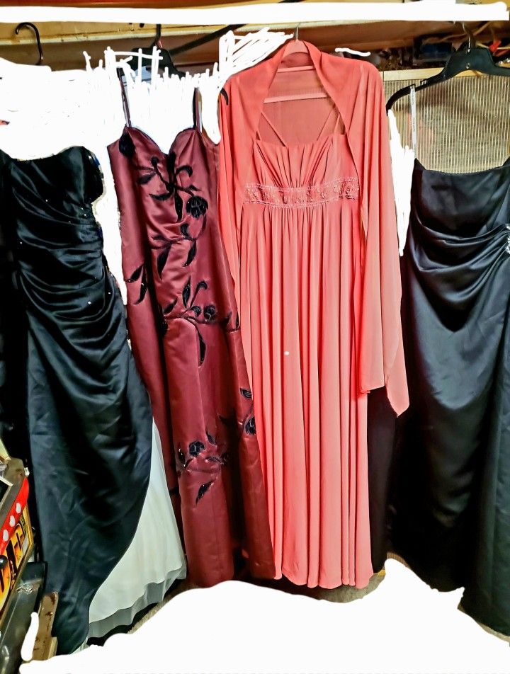 Formal Gowns,  Prom Dresses, Halloween Costumes!