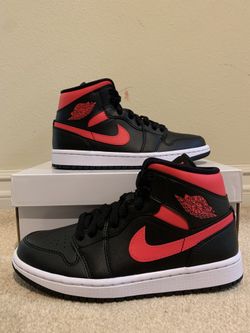 Jordan 1 Mid “Siren Red”