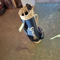 Vintage Spalding Golf Bag