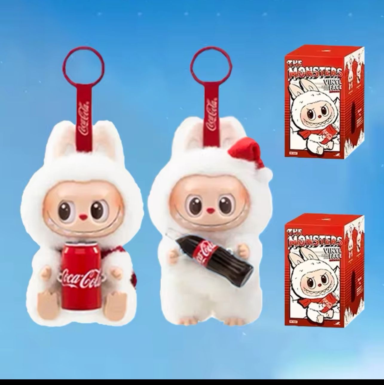 Coca Cola Labubu Set